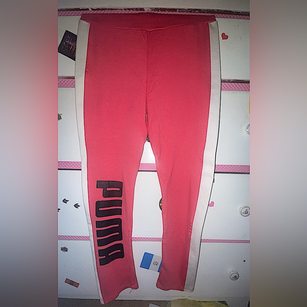 Pink Puma leggings
